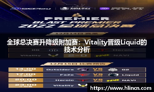 全球总决赛升降级附加赛：Vitality晋级Liquid的技术分析
